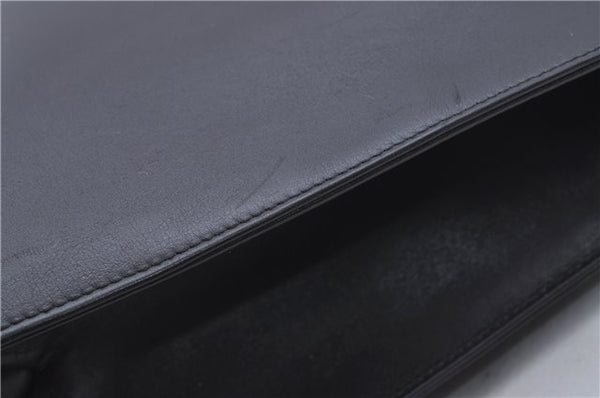 Authentic GUCCI Shoulder Tote Bag Leather 0013192 Black 5357D