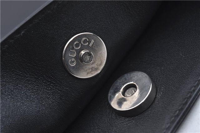 Authentic GUCCI Shoulder Tote Bag Leather 0013192 Black 5357D