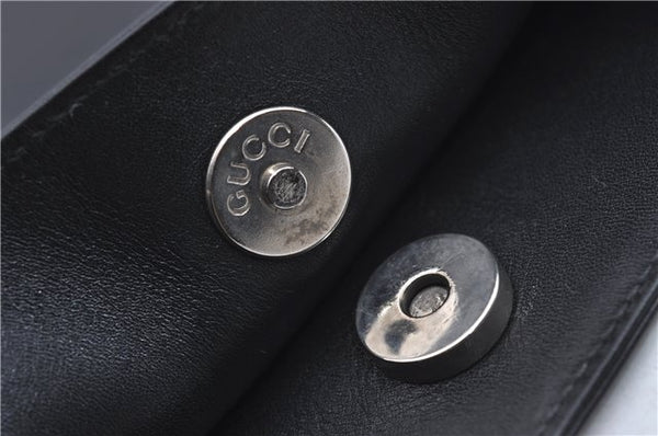 Authentic GUCCI Shoulder Tote Bag Leather 0013192 Black 5357D