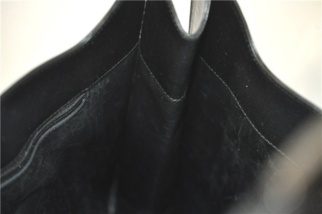 Authentic GUCCI Shoulder Tote Bag Leather 0013192 Black 5357D