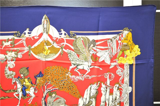 Authentic HERMES Carre 90 Scarf 