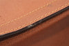 Authentic GUCCI Vintage Bamboo Shoulder Tote Bag Leather Brown Junk 5357I