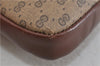 Authentic GUCCI Micro GG PVC Leather Clutch Bag Brown 5358C