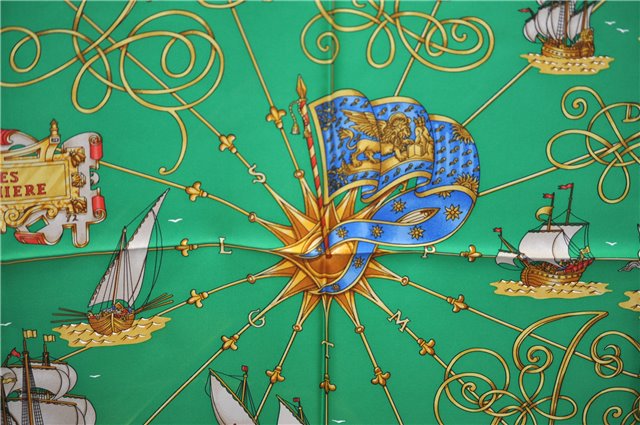 Authentic HERMES Carre 90 Scarf 