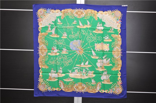 Authentic HERMES Carre 90 Scarf 