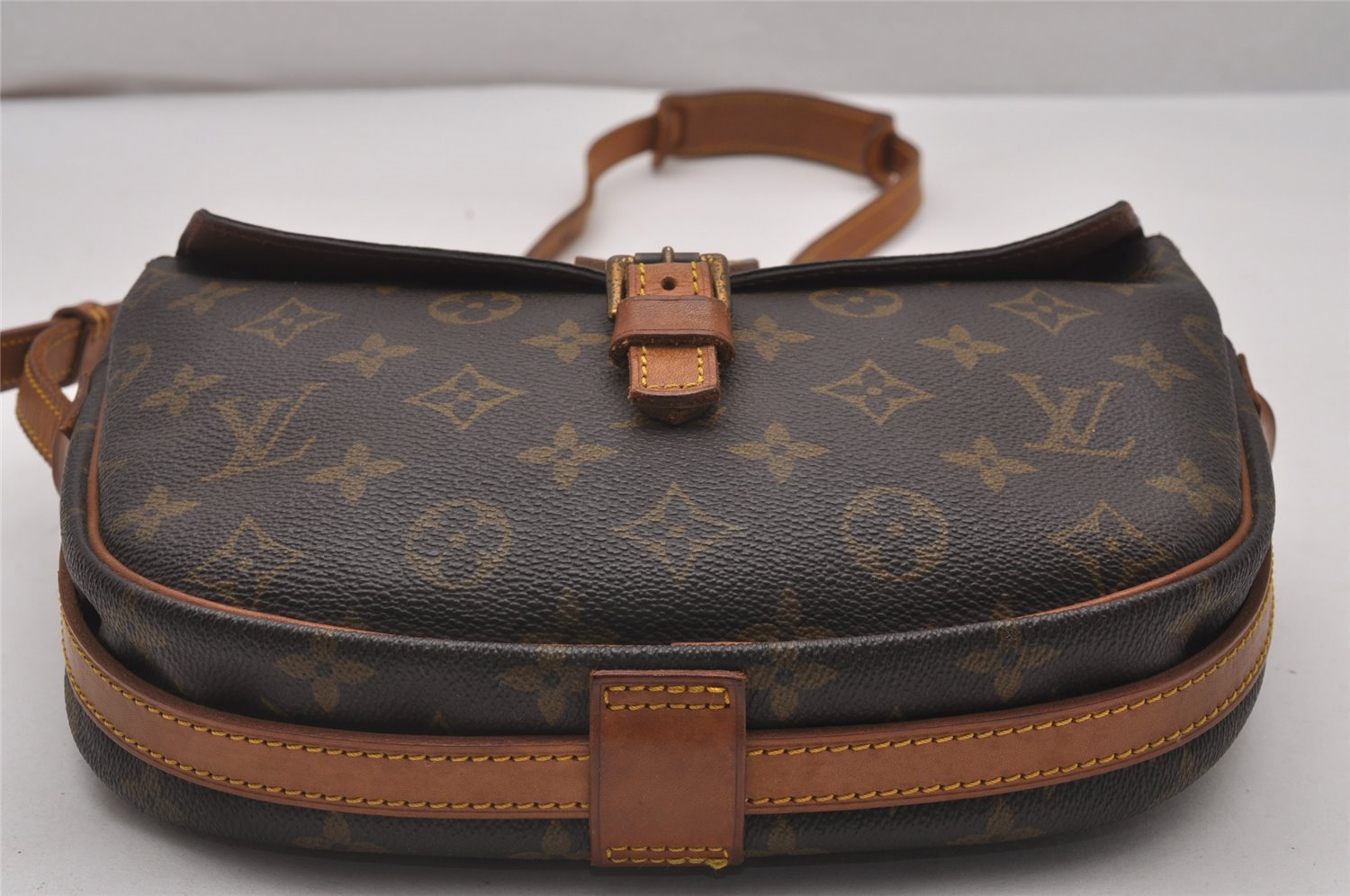 Authentic Louis Vuitton Monogram Jeune Fille MM M51226 Shoulder Cross Bag 5359I
