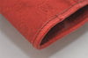 Authentic GUCCI Vintage Shoulder Tote Bag GG Canvas Leather 113017 Red 5360I