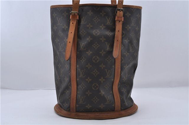 Authentic LOUIS VUITTON Monogram Bucket GM Shoulder Bag Old Model LV 5362C
