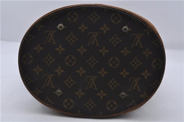Authentic LOUIS VUITTON Monogram Bucket GM Shoulder Bag Old Model LV 5362C