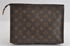 Auth Louis Vuitton Monogram Poche Toilette 26 Cosmetics Pouch Old Model LV 5362I