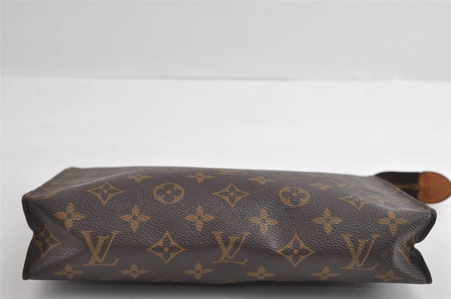 Auth Louis Vuitton Monogram Poche Toilette 26 Cosmetics Pouch Old Model LV 5362I