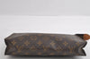 Auth Louis Vuitton Monogram Poche Toilette 26 Cosmetics Pouch Old Model LV 5362I