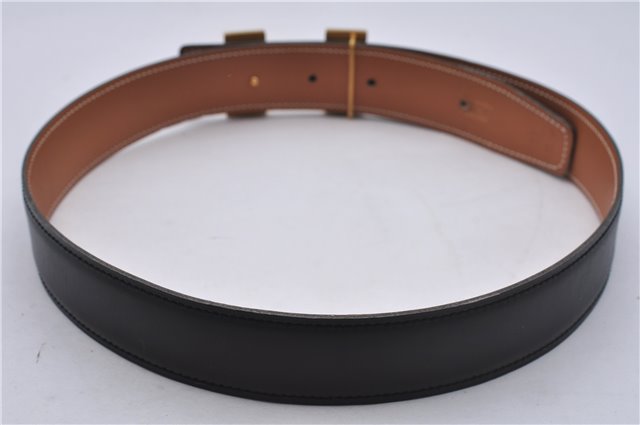 Authentic HERMES Constance Leather Belt Size 65cm 25.6