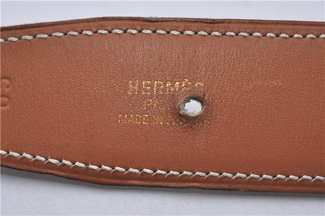 Authentic HERMES Constance Leather Belt Size 65cm 25.6