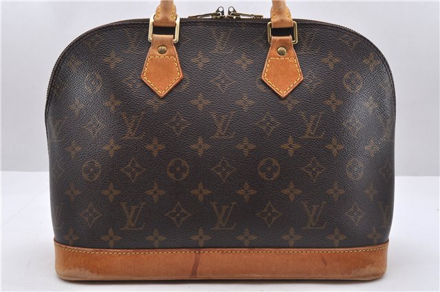 Authentic Louis Vuitton Monogram Alma Hand Bag M51130 LV 5364D