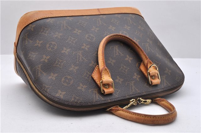 Authentic Louis Vuitton Monogram Alma Hand Bag M51130 LV 5364D