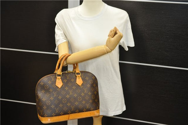 Authentic Louis Vuitton Monogram Alma Hand Bag M51130 LV 5364D