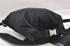 Authentic PRADA Sports PIUMA LATEX Nylon Leather Backpack B9094 Black 5364I