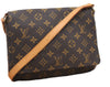 Authentic Louis Vuitton Monogram Musette Tango Shoulder Bag M51257 LV 5365F