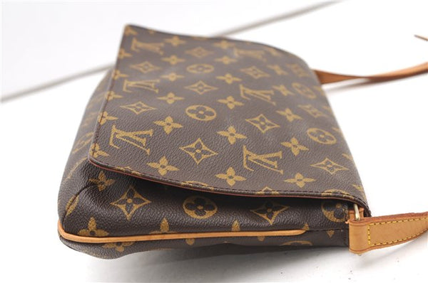Authentic Louis Vuitton Monogram Musette Tango Shoulder Bag M51257 LV 5365F