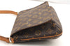 Authentic Louis Vuitton Monogram Musette Tango Shoulder Bag M51257 LV 5365F