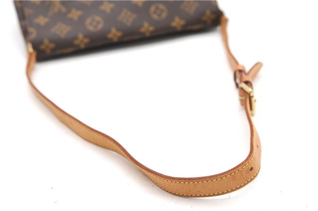 Authentic Louis Vuitton Monogram Musette Tango Shoulder Bag M51257 LV 5365F