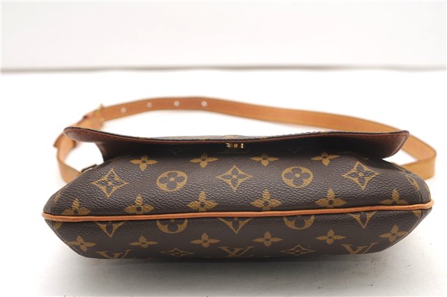 Authentic Louis Vuitton Monogram Musette Tango Shoulder Bag M51257 LV 5365F