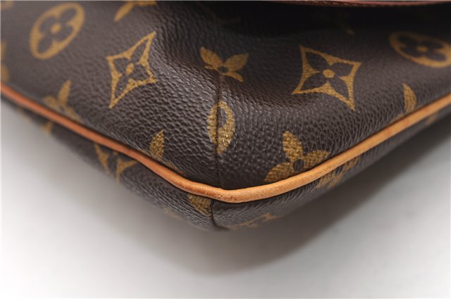 Authentic Louis Vuitton Monogram Musette Tango Shoulder Bag M51257 LV 5365F