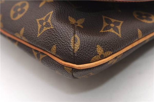 Authentic Louis Vuitton Monogram Musette Tango Shoulder Bag M51257 LV 5365F