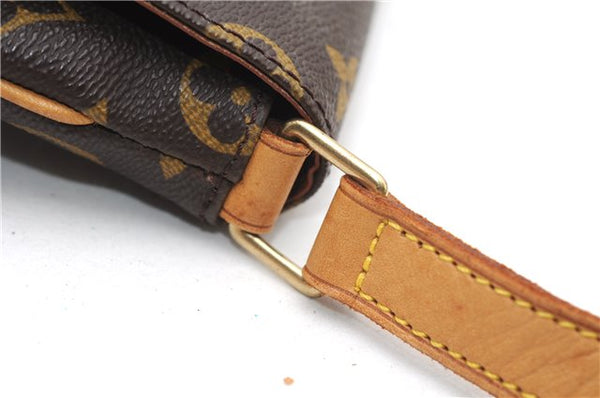 Authentic Louis Vuitton Monogram Musette Tango Shoulder Bag M51257 LV 5365F