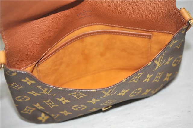 Authentic Louis Vuitton Monogram Musette Tango Shoulder Bag M51257 LV 5365F