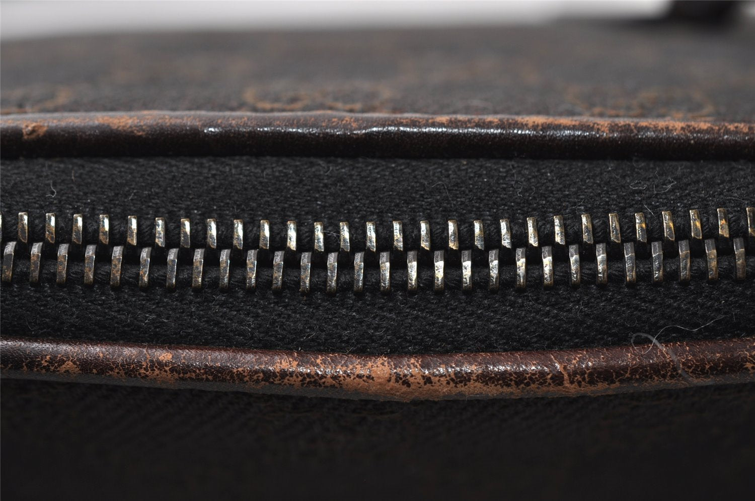 Authentic GUCCI Shoulder Hand Bag Purse GG Canvas Leather 73880 Brown 5365I