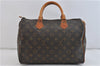 Authentic LOUIS VUITTON Monogram Speedy 30 Hand Bag M41526 LV 5369C