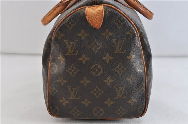 Authentic LOUIS VUITTON Monogram Speedy 30 Hand Bag M41526 LV 5369C