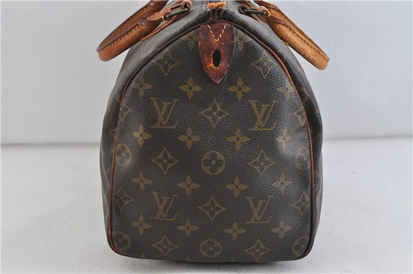 Authentic LOUIS VUITTON Monogram Speedy 30 Hand Bag M41526 LV 5369C