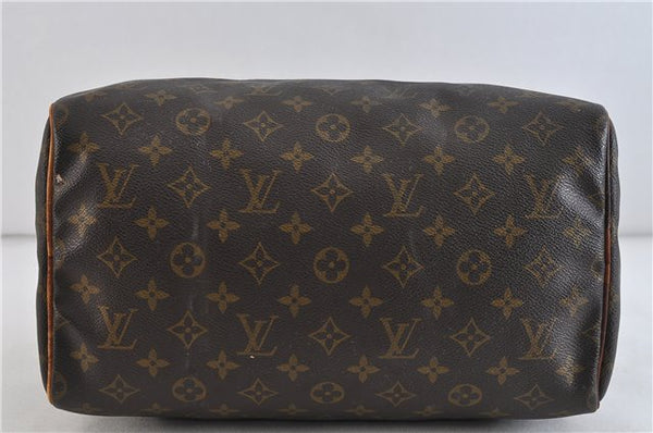 Authentic LOUIS VUITTON Monogram Speedy 30 Hand Bag M41526 LV 5369C