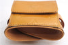 Auth Louis Vuitton Vernis Lafayette Street Bracelet Coin Purse Yellow  5369E