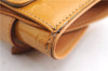 Auth Louis Vuitton Vernis Lafayette Street Bracelet Coin Purse Yellow  5369E