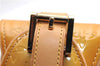Auth Louis Vuitton Vernis Lafayette Street Bracelet Coin Purse Yellow  5369E