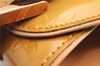 Auth Louis Vuitton Vernis Lafayette Street Bracelet Coin Purse Yellow  5369E