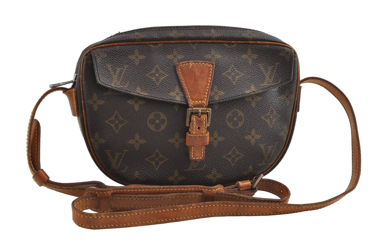 Authentic Louis Vuitton Monogram Jeune Fille PM M51227 Shoulder Cross Bag 5369I