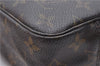 Auth Louis Vuitton Monogram Trousse Toilette 23 Clutch Hand Bag M47524 LV 5372D