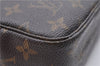 Auth Louis Vuitton Monogram Trousse Toilette 23 Clutch Hand Bag M47524 LV 5372D