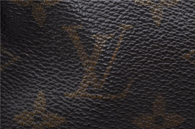 Auth Louis Vuitton Monogram Trousse Toilette 23 Clutch Hand Bag M47524 LV 5372D