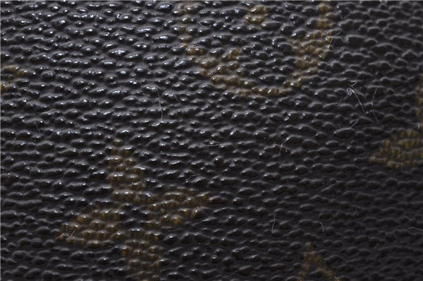 Auth Louis Vuitton Monogram Trousse Toilette 23 Clutch Hand Bag M47524 LV 5372D