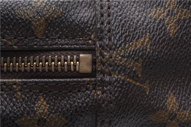 Auth Louis Vuitton Monogram Trousse Toilette 23 Clutch Hand Bag M47524 LV 5372D