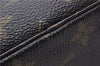 Auth Louis Vuitton Monogram Trousse Toilette 23 Clutch Hand Bag M47524 LV 5372D