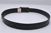 Auth Louis Vuitton Damier Graphite Ceinture Inventeur Belt 37.4" Black 5372E