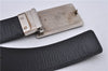 Auth Louis Vuitton Damier Graphite Ceinture Inventeur Belt 37.4" Black 5372E