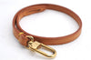 Auth Louis Vuitton Leather Strap For Pochette Accessoires Beige 13.8" LV 5373E